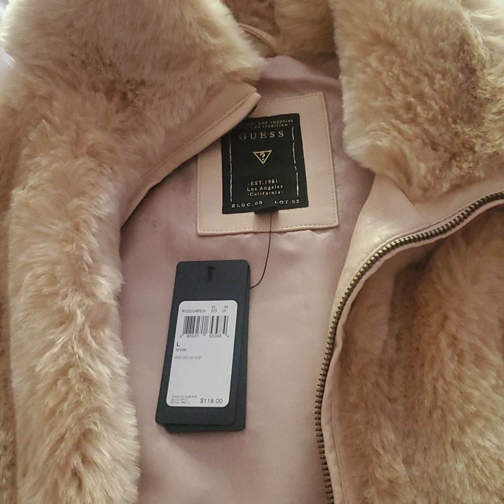 Guess fur vest